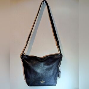 Coach Val Duffle Leather Shoulder & Crossbody Bag In Excellent Used Condition!